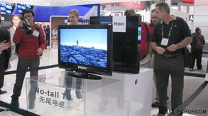 海爾無尾TV榮膺CES未來科技產品大獎，開啟電子科技新篇章